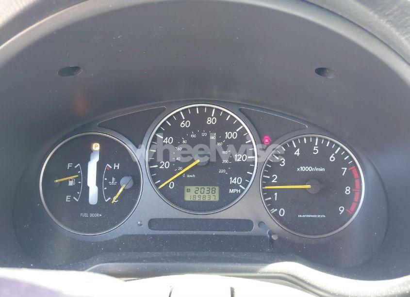 Photo 7 of 2003 Subaru Impreza WRX (VIN JF1GG29633H805080)