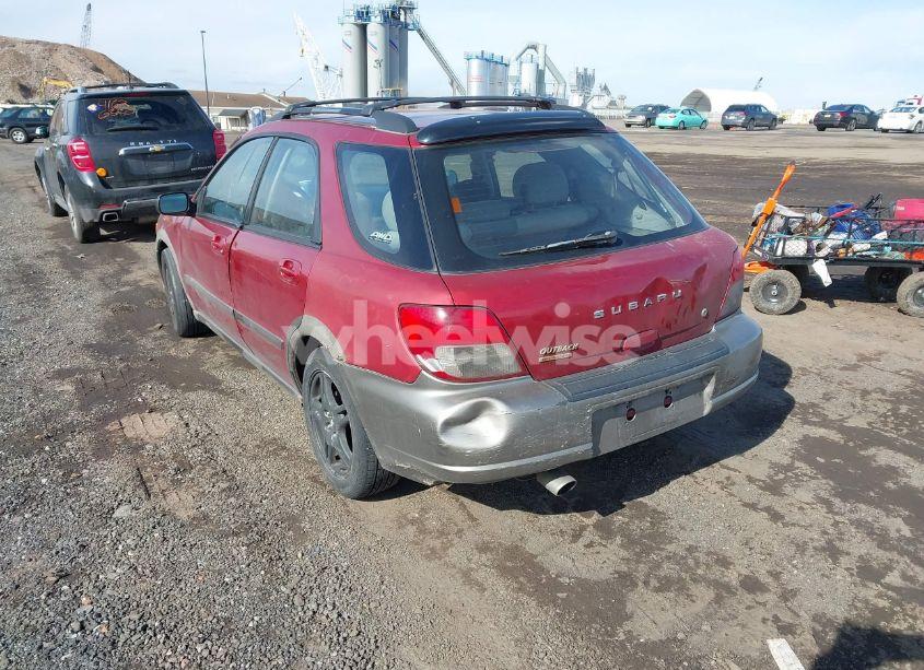 Photo 3 of 2002 Subaru Impreza OUTBACK SPORT (VIN JF1GG68522H822483)