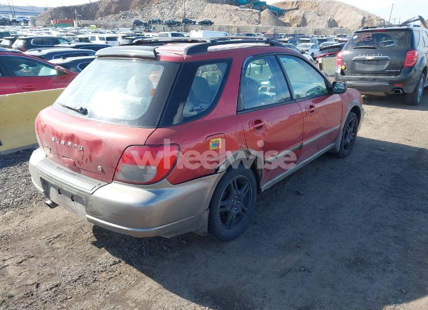 Photo 4 of 2002 Subaru Impreza OUTBACK SPORT (VIN JF1GG68522H822483)