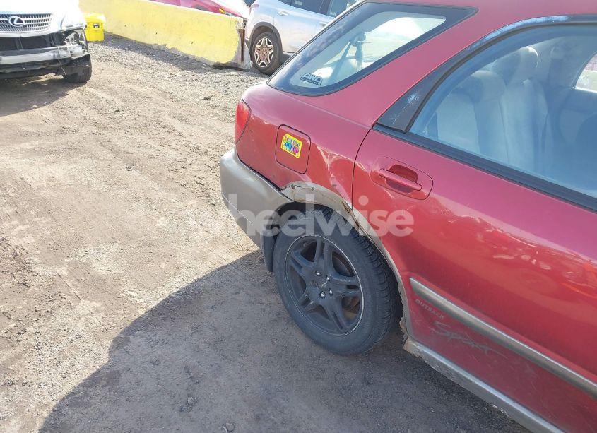 Photo 6 of 2002 Subaru Impreza OUTBACK SPORT (VIN JF1GG68522H822483)