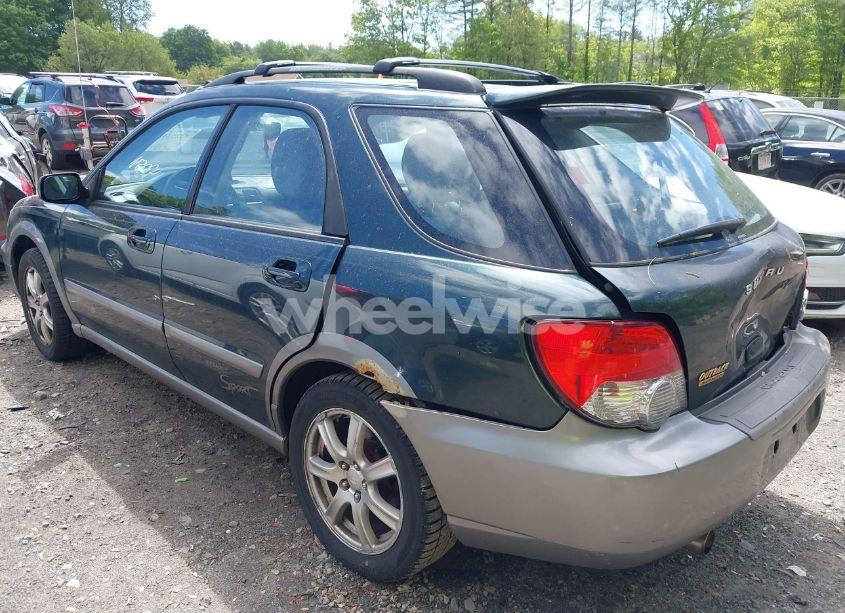 Photo 3 of 2005 Subaru Impreza OUTBACK SPORT BASE W/SPECIAL EDITION (VIN JF1GG68525H818972)