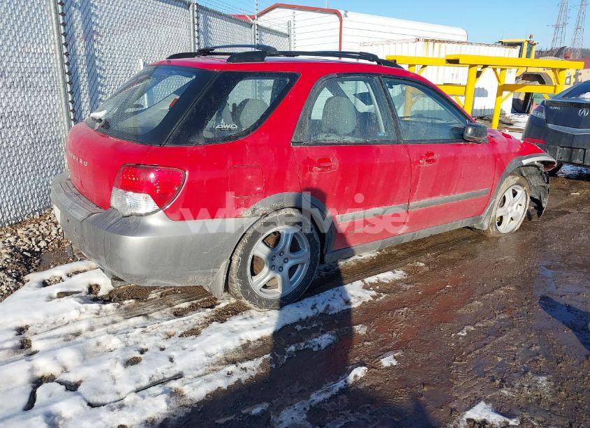 Photo 4 of 2004 Subaru Impreza OUTBACK SPORT (VIN JF1GG68534H803816)