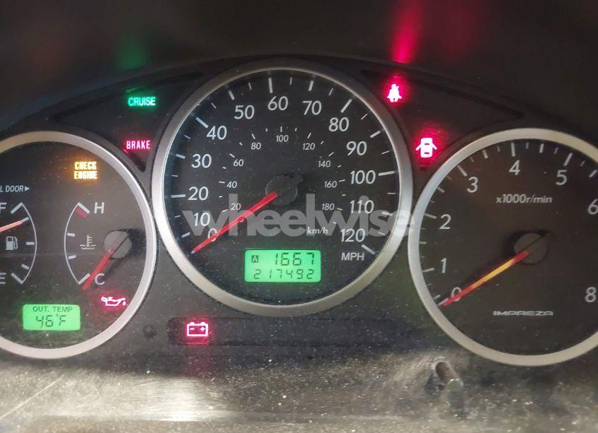 Photo 7 of 2005 Subaru Impreza OUTBACK SPORT BASE W/SPECIAL EDITION (VIN JF1GG68535G805007)