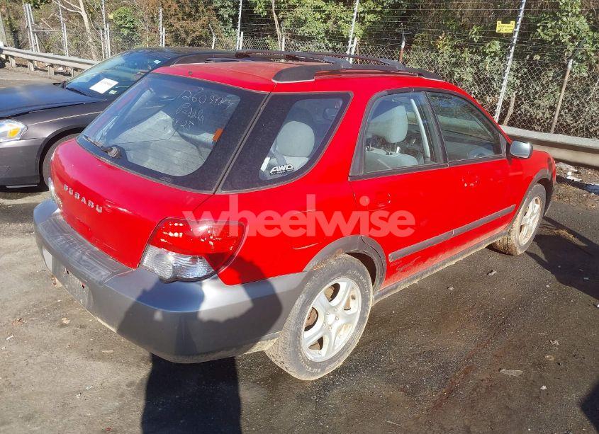 Photo 4 of 2004 Subaru Impreza OUTBACK SPORT (VIN JF1GG68554G804617)