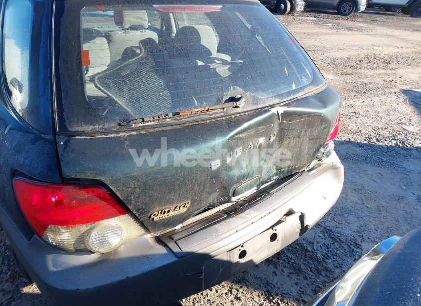 Photo 6 of 2004 Subaru Impreza OUTBACK SPORT (VIN JF1GG68564G809938)