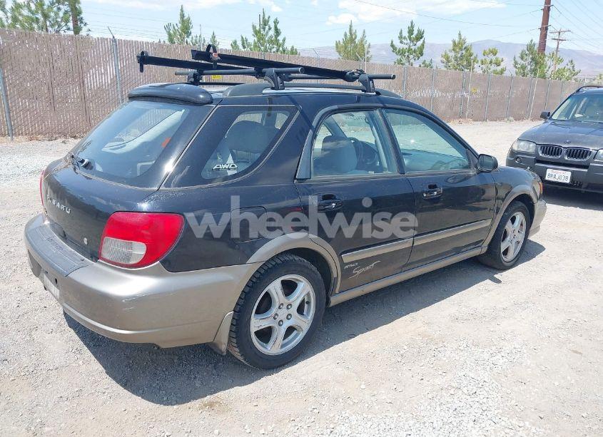 Photo 4 of 2003 Subaru Impreza OUTBACK SPORT (VIN JF1GG68583H810677)
