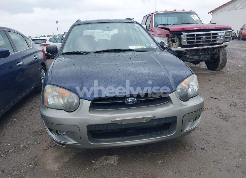 Photo 12 of 2005 Subaru Impreza OUTBACK SPORT BASE W/SPECIAL EDITION (VIN JF1GG68585H818331)