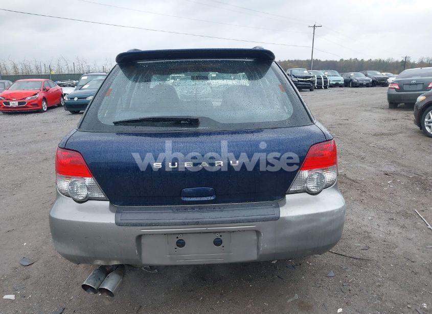 Photo 16 of 2005 Subaru Impreza OUTBACK SPORT BASE W/SPECIAL EDITION (VIN JF1GG68585H818331)
