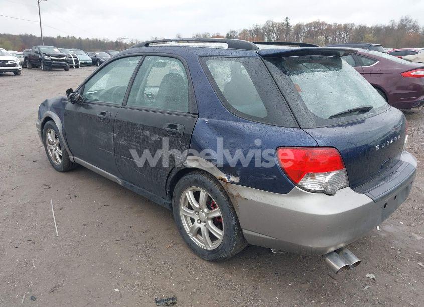 Photo 3 of 2005 Subaru Impreza OUTBACK SPORT BASE W/SPECIAL EDITION (VIN JF1GG68585H818331)
