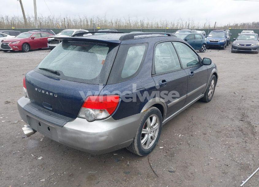 Photo 4 of 2005 Subaru Impreza OUTBACK SPORT BASE W/SPECIAL EDITION (VIN JF1GG68585H818331)