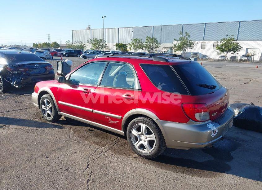 Photo 3 of 2002 Subaru Impreza OUTBACK SPORT (VIN JF1GG68592H815580)