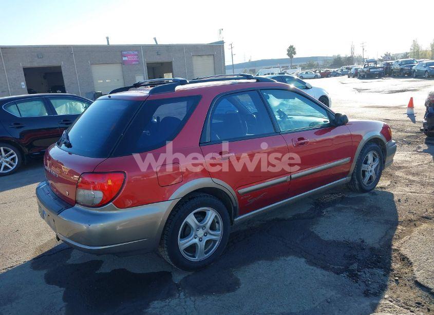 Photo 4 of 2002 Subaru Impreza OUTBACK SPORT (VIN JF1GG68592H815580)