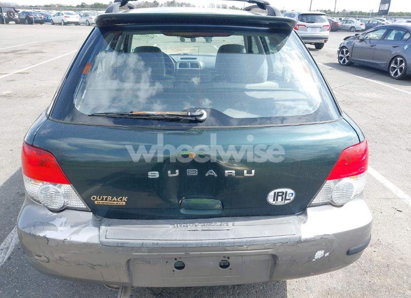 Photo 6 of 2004 Subaru Impreza OUTBACK SPORT (VIN JF1GG685X4H819320)