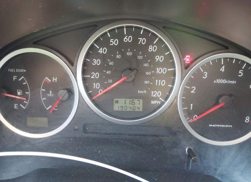 Photo 7 of 2006 Subaru Impreza OUTBACK SPORT (VIN JF1GG68676G819793)