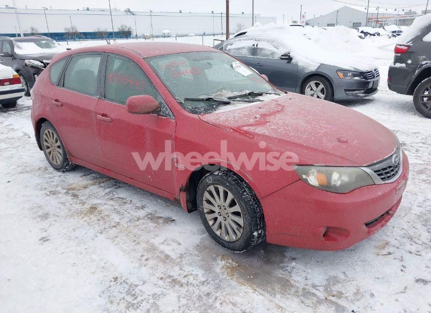 2008 Subaru Impreza 2.5I (VIN JF1GH61638H812599) main photo