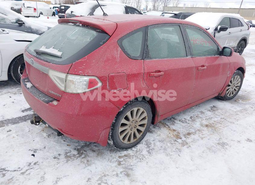 Photo 4 of 2008 Subaru Impreza 2.5I (VIN JF1GH61638H812599)