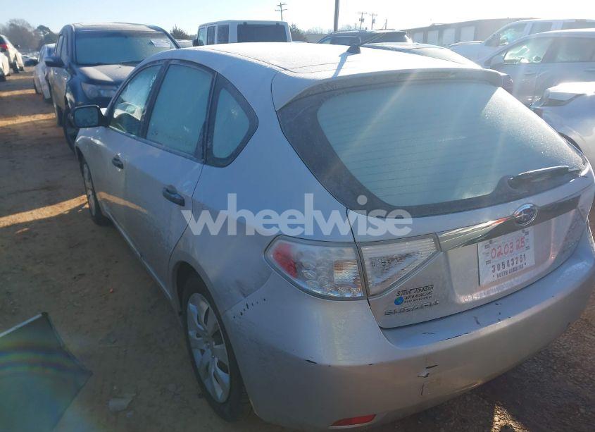 Photo 3 of 2008 Subaru Impreza 2.5I (VIN JF1GH61638H814806)