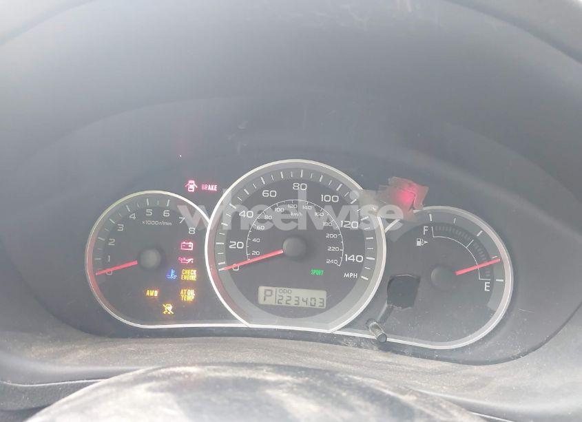 Photo 7 of 2009 Subaru Impreza 2.5I (VIN JF1GH61639H817951)