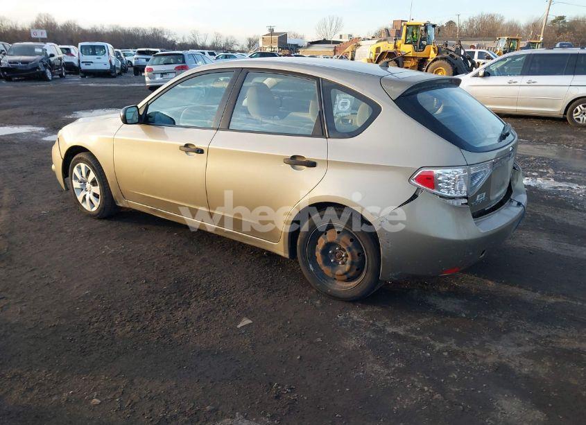 Photo 3 of 2008 Subaru Impreza 2.5I (VIN JF1GH61648G830907)