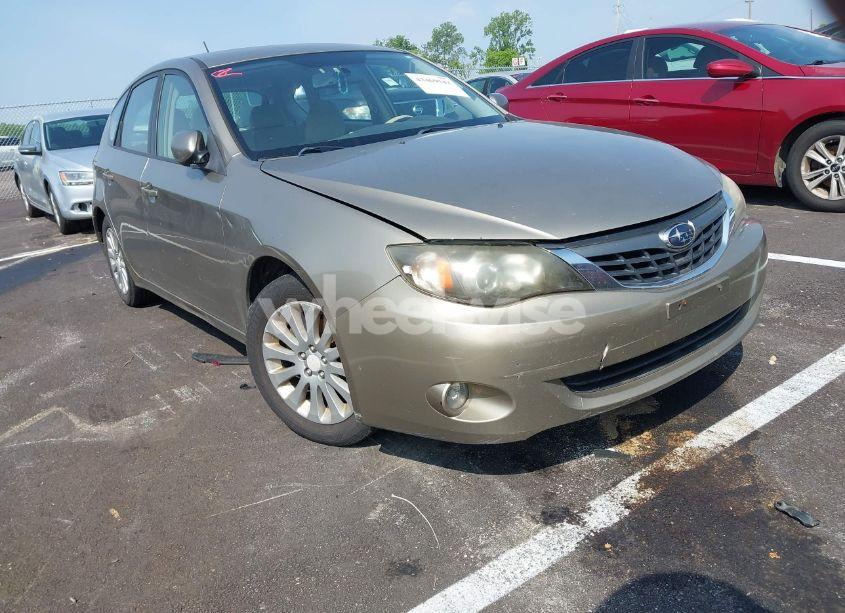 2008 Subaru Impreza 2.5I (VIN JF1GH61648H833736) main photo