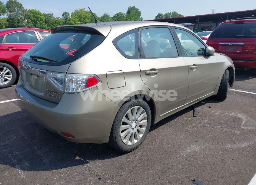 Photo 4 of 2008 Subaru Impreza 2.5I (VIN JF1GH61648H833736)