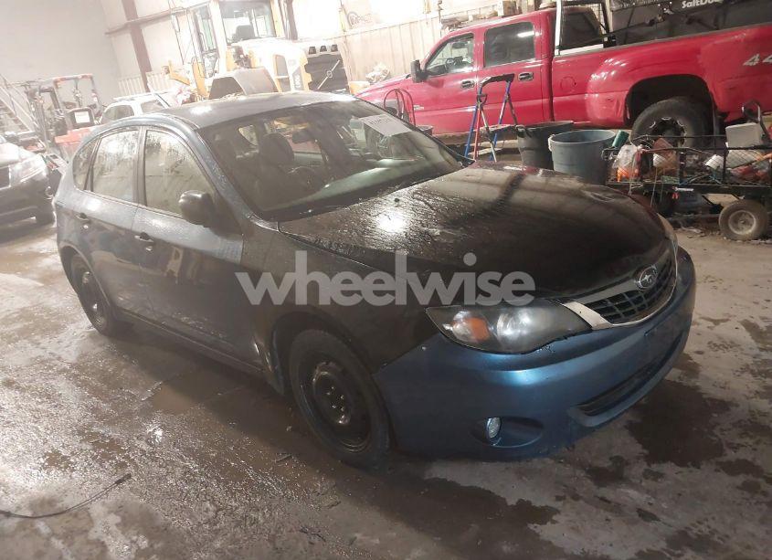 2008 Subaru Impreza 2.5I (VIN JF1GH61668G808343) main photo