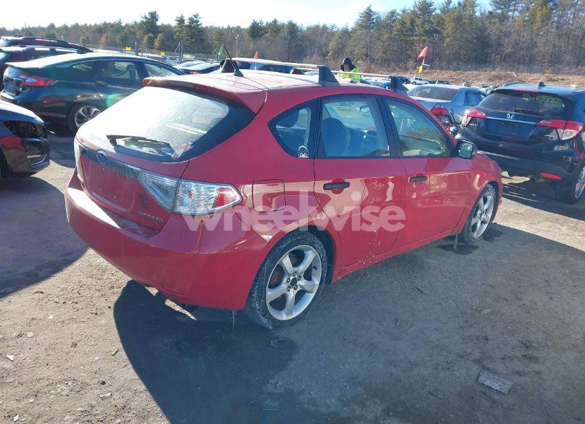 Photo 4 of 2008 Subaru Impreza 2.5I (VIN JF1GH616X8G813612)