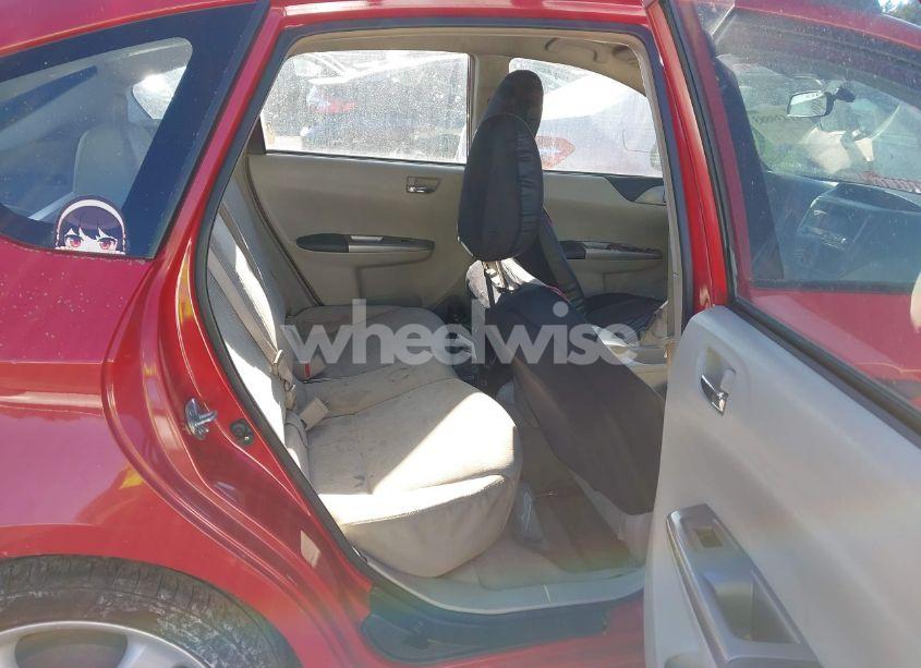 Photo 8 of 2008 Subaru Impreza 2.5I (VIN JF1GH616X8G813612)