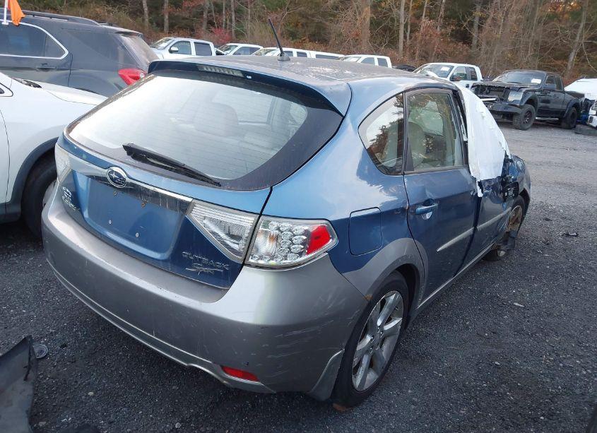 Photo 4 of 2008 Subaru Impreza OUTBACK SPORT (VIN JF1GH63648H838061)