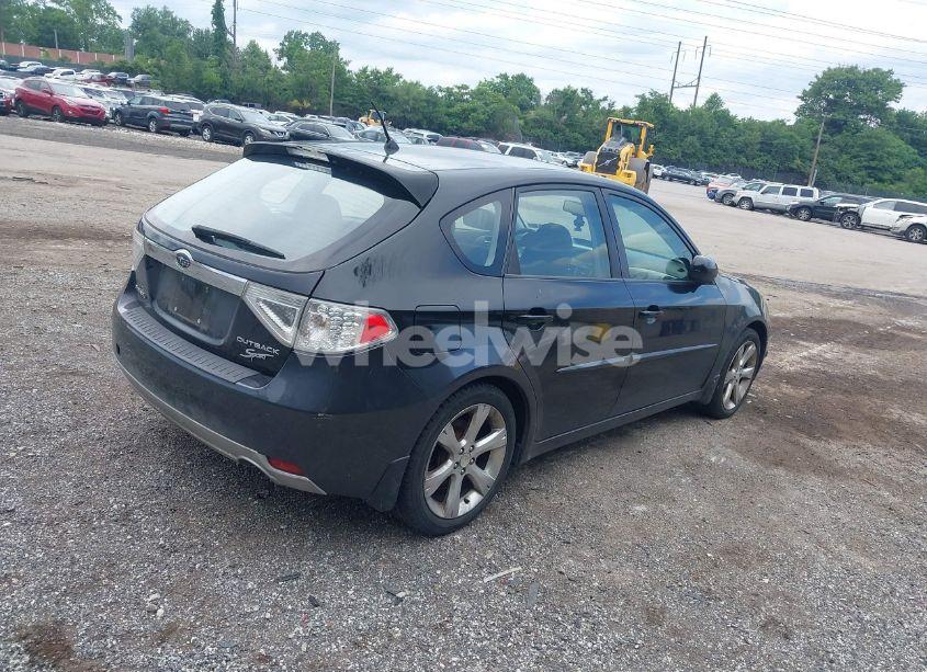 Photo 4 of 2008 Subaru Impreza OUTBACK SPORT (VIN JF1GH63698H812216)