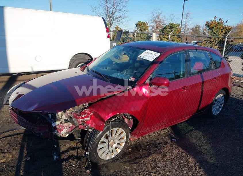 Photo 2 of 2010 Subaru Impreza 2.5I PREMIUM (VIN JF1GH6B66AH822094)