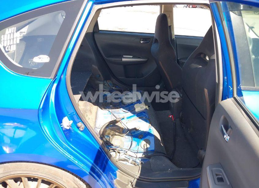 Photo 8 of 2008 Subaru Impreza WRX (VIN JF1GH75608G807012)