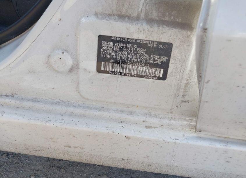 Photo 9 of 2016 Subaru Impreza 2.0I (VIN JF1GJAA65GH009623)