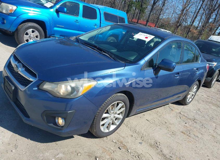 Photo 2 of 2012 Subaru Impreza 2.0I PREMIUM (VIN JF1GJAC60CH024358)