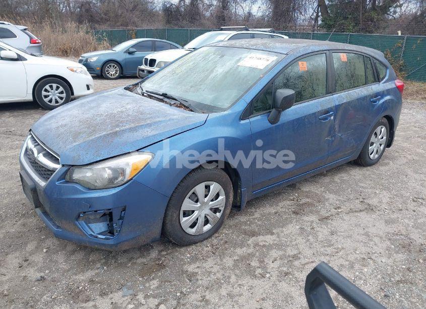 Photo 2 of 2014 Subaru Impreza 2.0I (VIN JF1GPAA61E9244395)