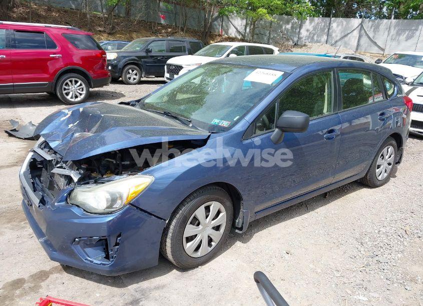 Photo 2 of 2013 Subaru Impreza 2.0I (VIN JF1GPAA65D2873892)