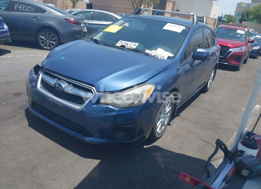 Photo 2 of 2012 Subaru Impreza 2.0I PREMIUM (VIN JF1GPAB62CH245489)