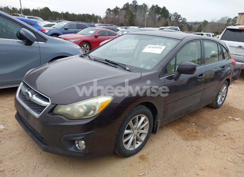 Photo 2 of 2012 Subaru Impreza 2.0I PREMIUM (VIN JF1GPAC64CH229857)