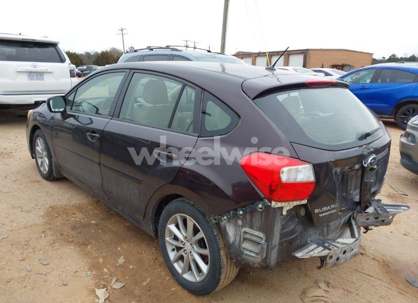 Photo 3 of 2012 Subaru Impreza 2.0I PREMIUM (VIN JF1GPAC64CH229857)