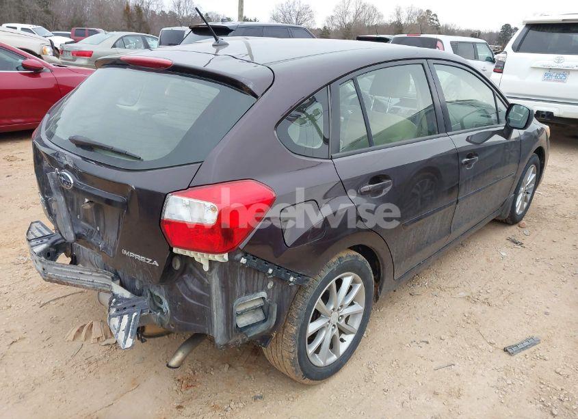 Photo 4 of 2012 Subaru Impreza 2.0I PREMIUM (VIN JF1GPAC64CH229857)