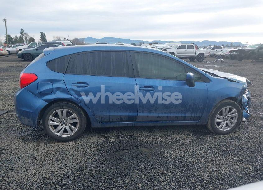 Photo 13 of 2015 Subaru Impreza 2.0I PREMIUM (VIN JF1GPAC64F8232603)