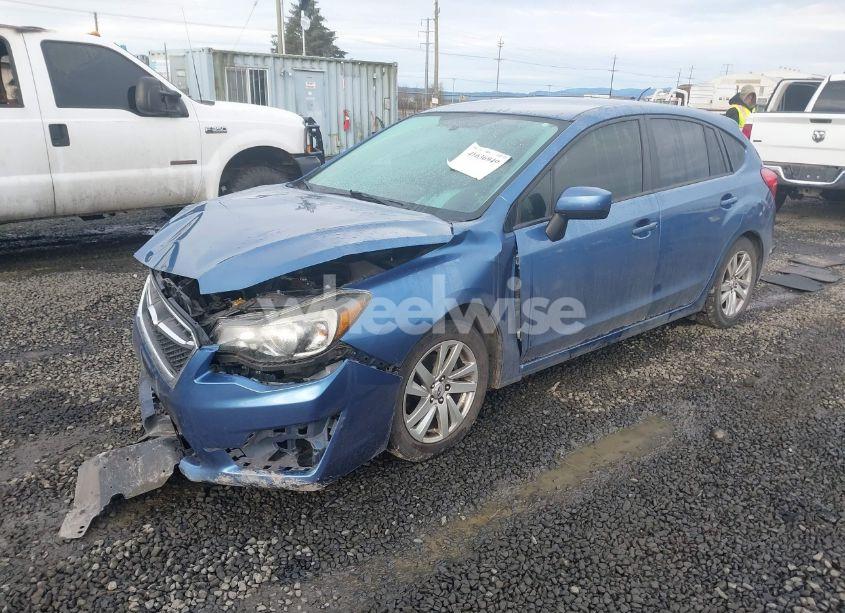 Photo 2 of 2015 Subaru Impreza 2.0I PREMIUM (VIN JF1GPAC64F8232603)