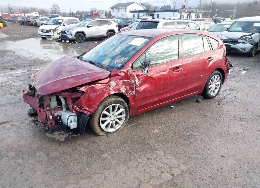 Photo 2 of 2012 Subaru Impreza 2.0I PREMIUM (VIN JF1GPAC67CH221879)