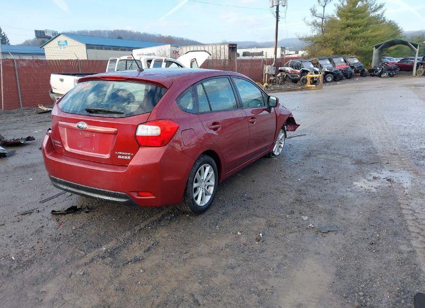 Photo 4 of 2012 Subaru Impreza 2.0I PREMIUM (VIN JF1GPAC67CH221879)
