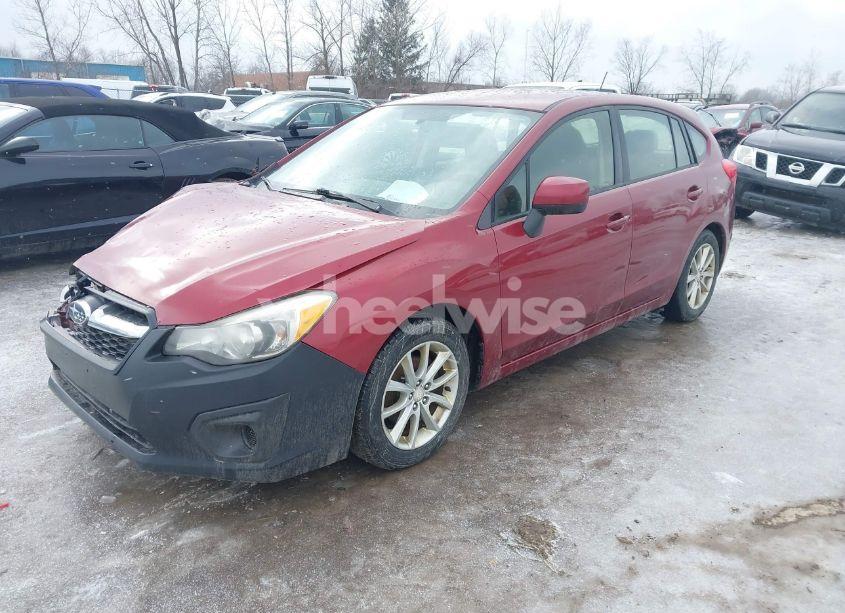 Photo 2 of 2012 Subaru Impreza 2.0I PREMIUM (VIN JF1GPAC67CH236012)