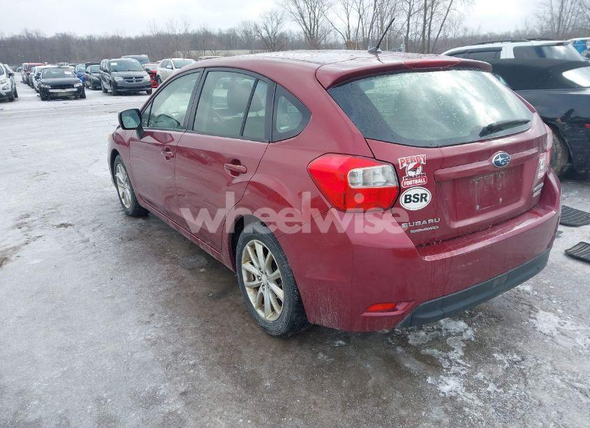 Photo 3 of 2012 Subaru Impreza 2.0I PREMIUM (VIN JF1GPAC67CH236012)