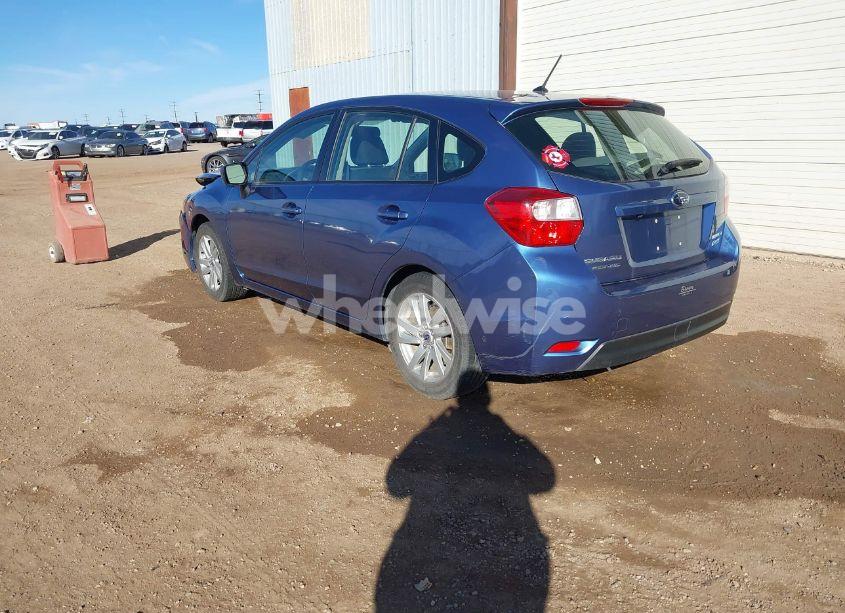 Photo 3 of 2015 Subaru Impreza 2.0I PREMIUM (VIN JF1GPAC67FH281200)