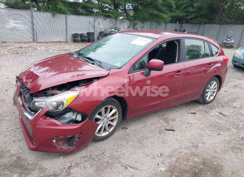 Photo 2 of 2013 Subaru Impreza 2.0I PREMIUM (VIN JF1GPAC68DH204039)