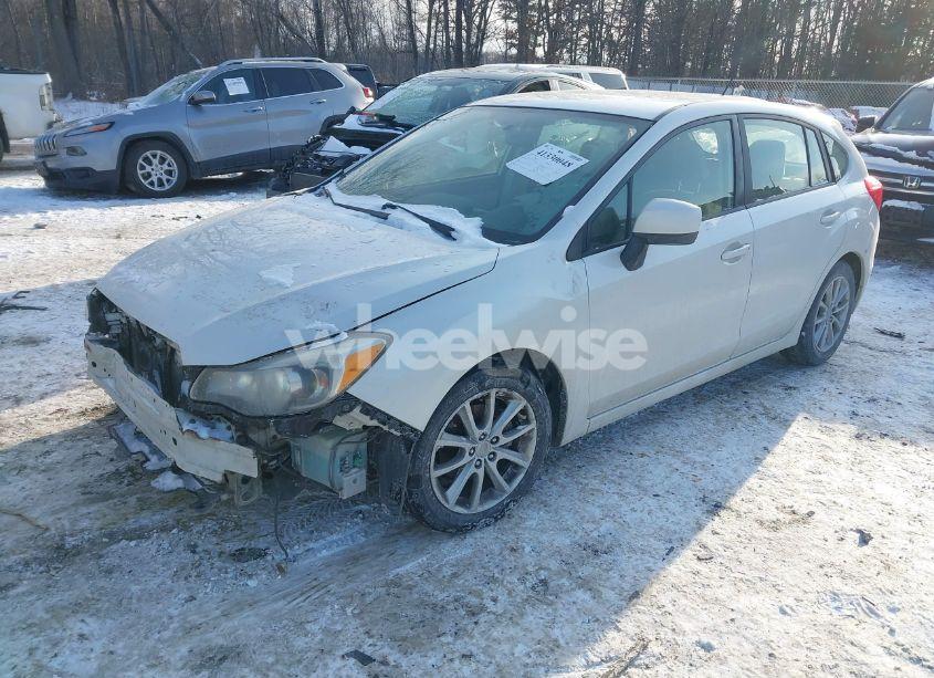 Photo 2 of 2012 Subaru Impreza 2.0I PREMIUM (VIN JF1GPAC6XCH216529)