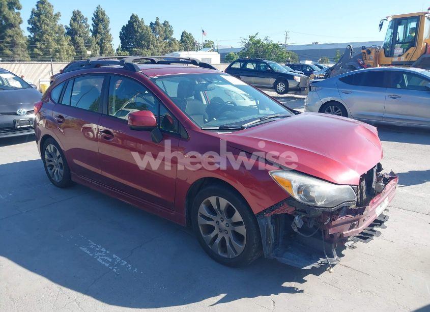 2013 Subaru Impreza 2.0I SPORT PREMIUM (VIN JF1GPAL60D2867382) main photo